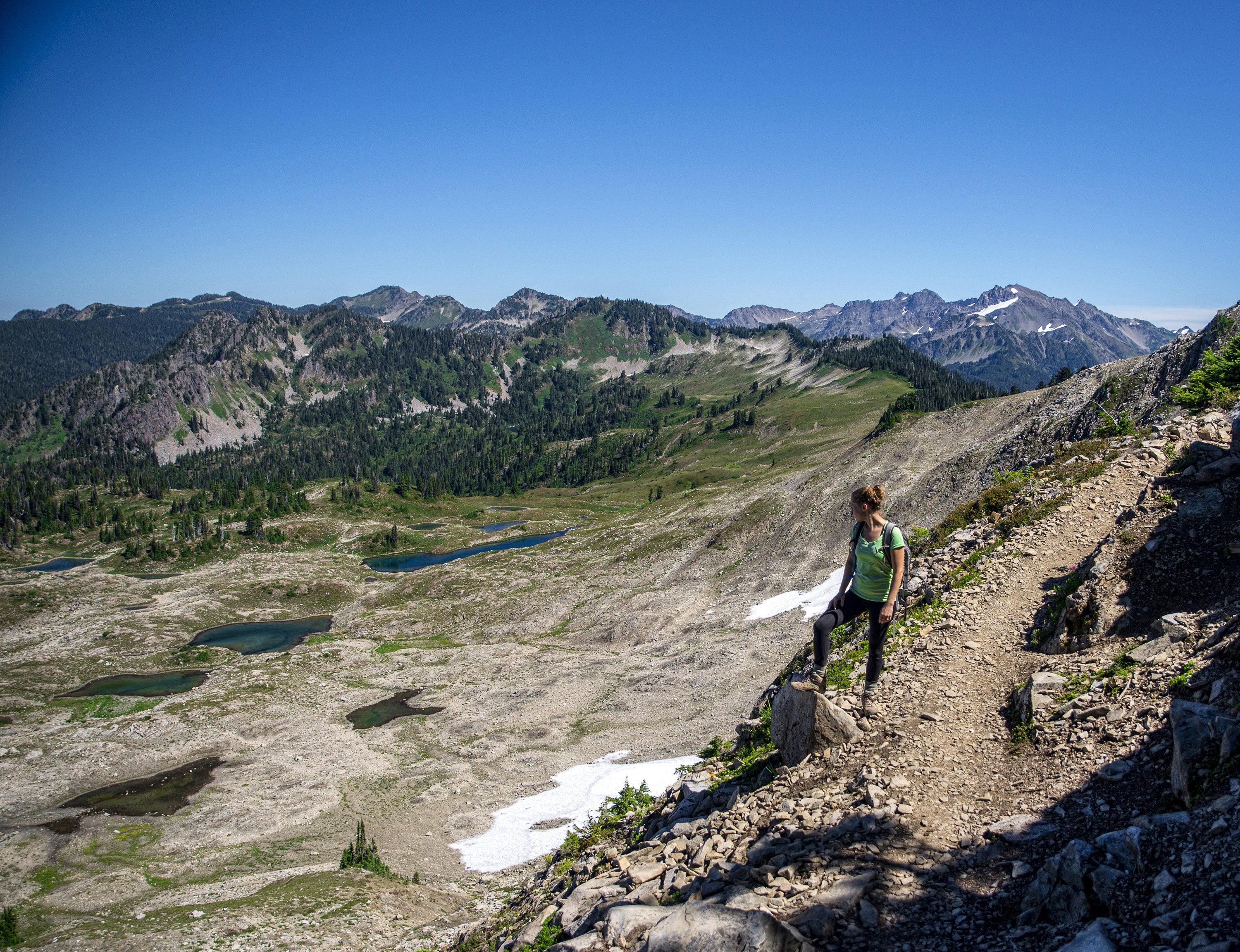 High Divide and 7 Lakes Basin