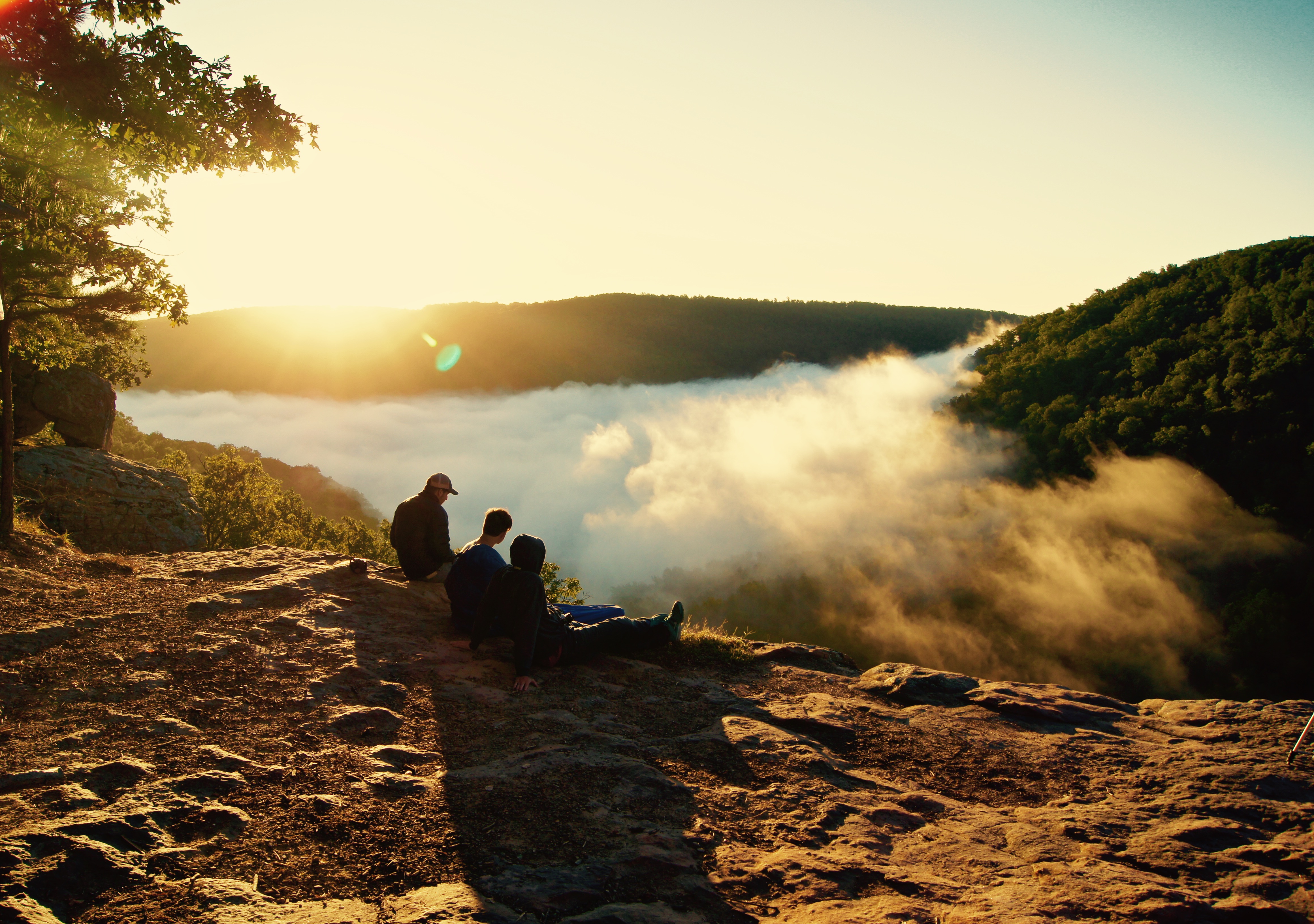 Hawksbill Crag via Whitaker Point Trail
