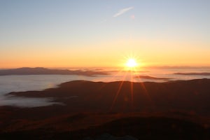 Camel's Hump Summit via the Burrows Trail