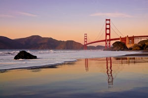 Take in a Sunset on Marshall's Beach