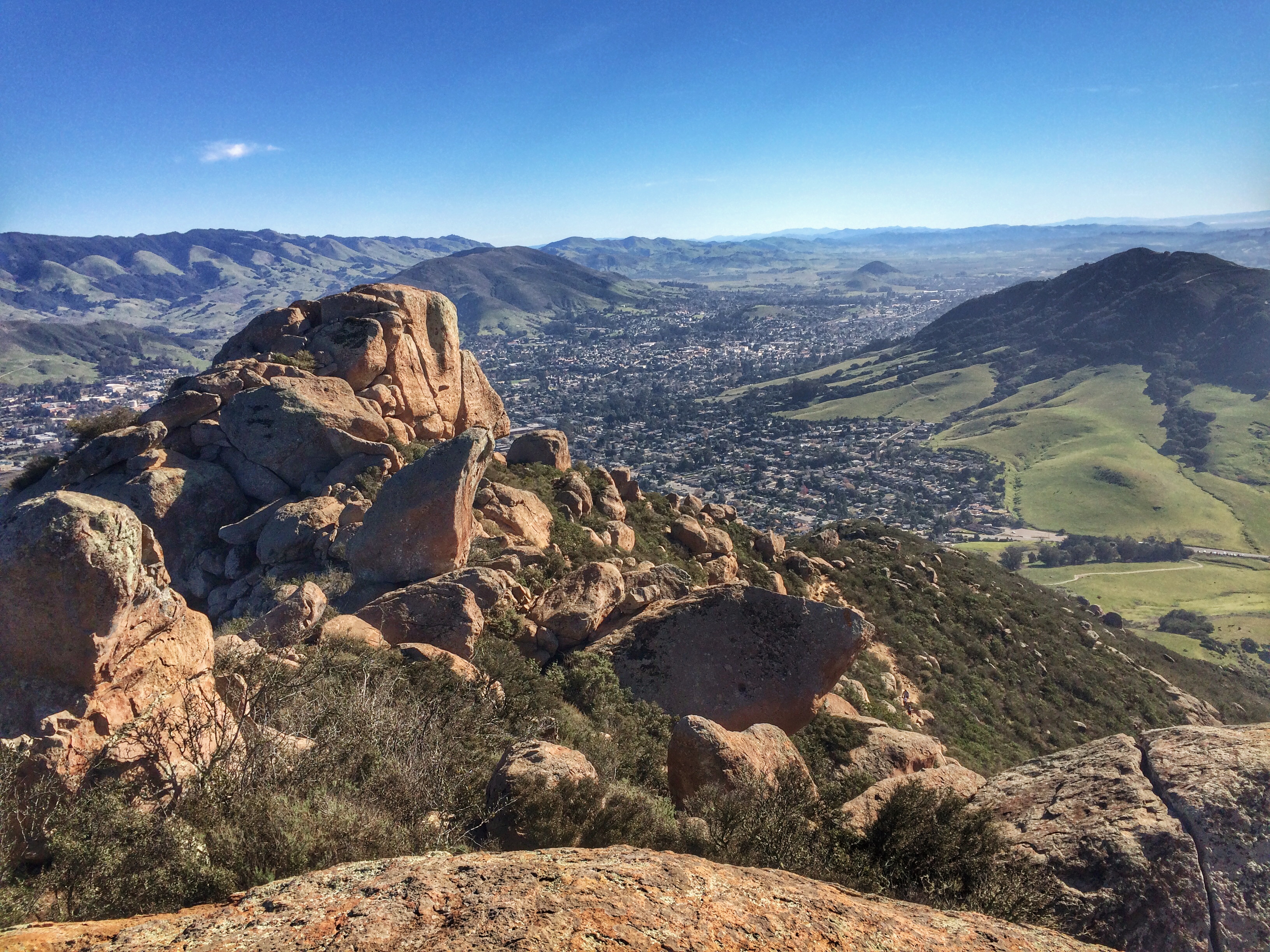 Hiking Peak, San Luis Obispo, California