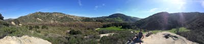 Trail run in Aliso and Wood Canyons