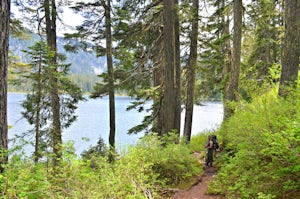 Backpack from Dorothy Lake Trailhead to Snoqualmie Lake