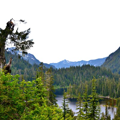 Backpack from Dorothy Lake Trailhead to Snoqualmie Lake