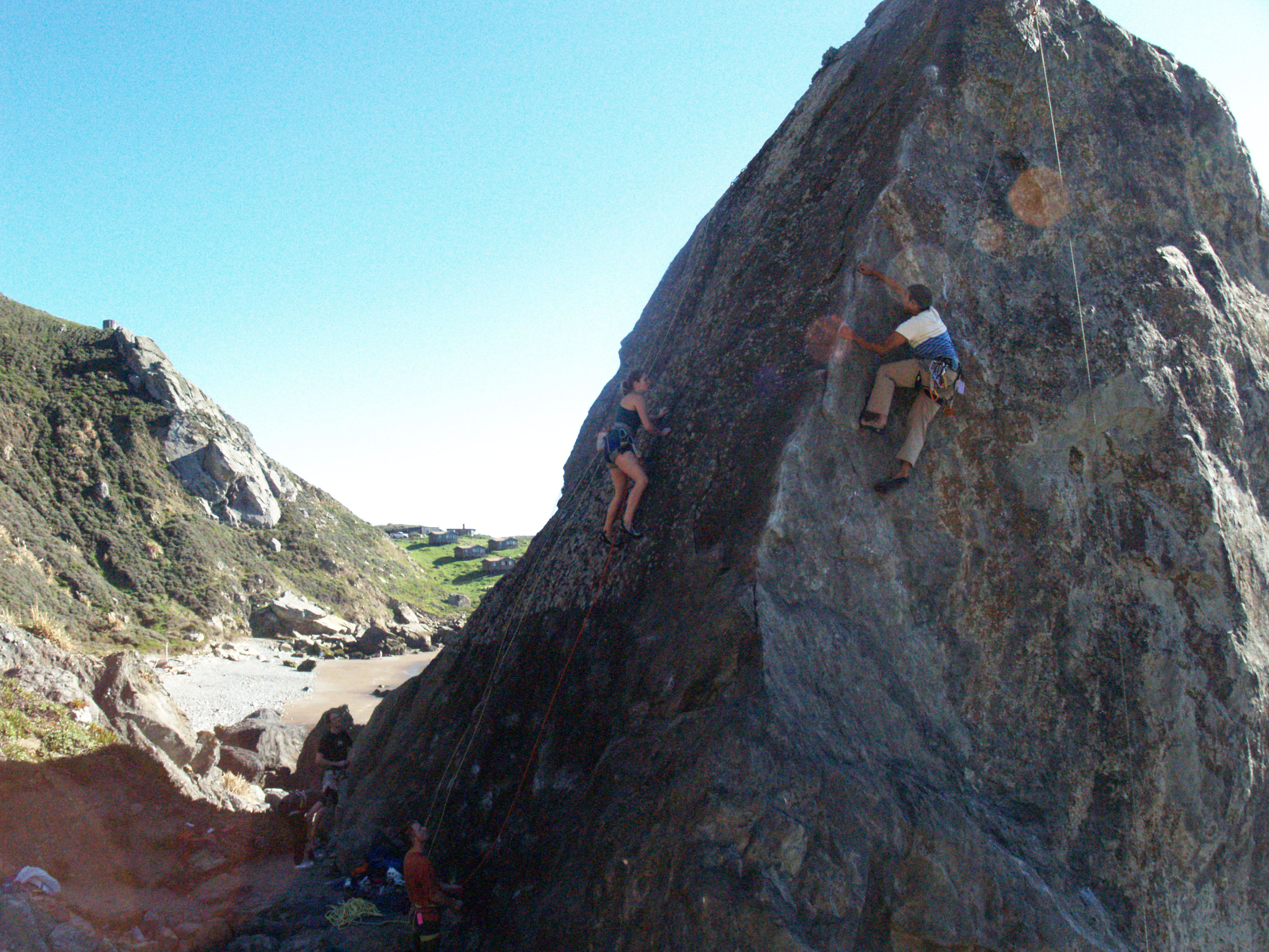 Rock Climbing The Egg