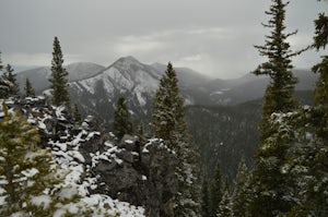 Winter Hike Up Vent's Ridge