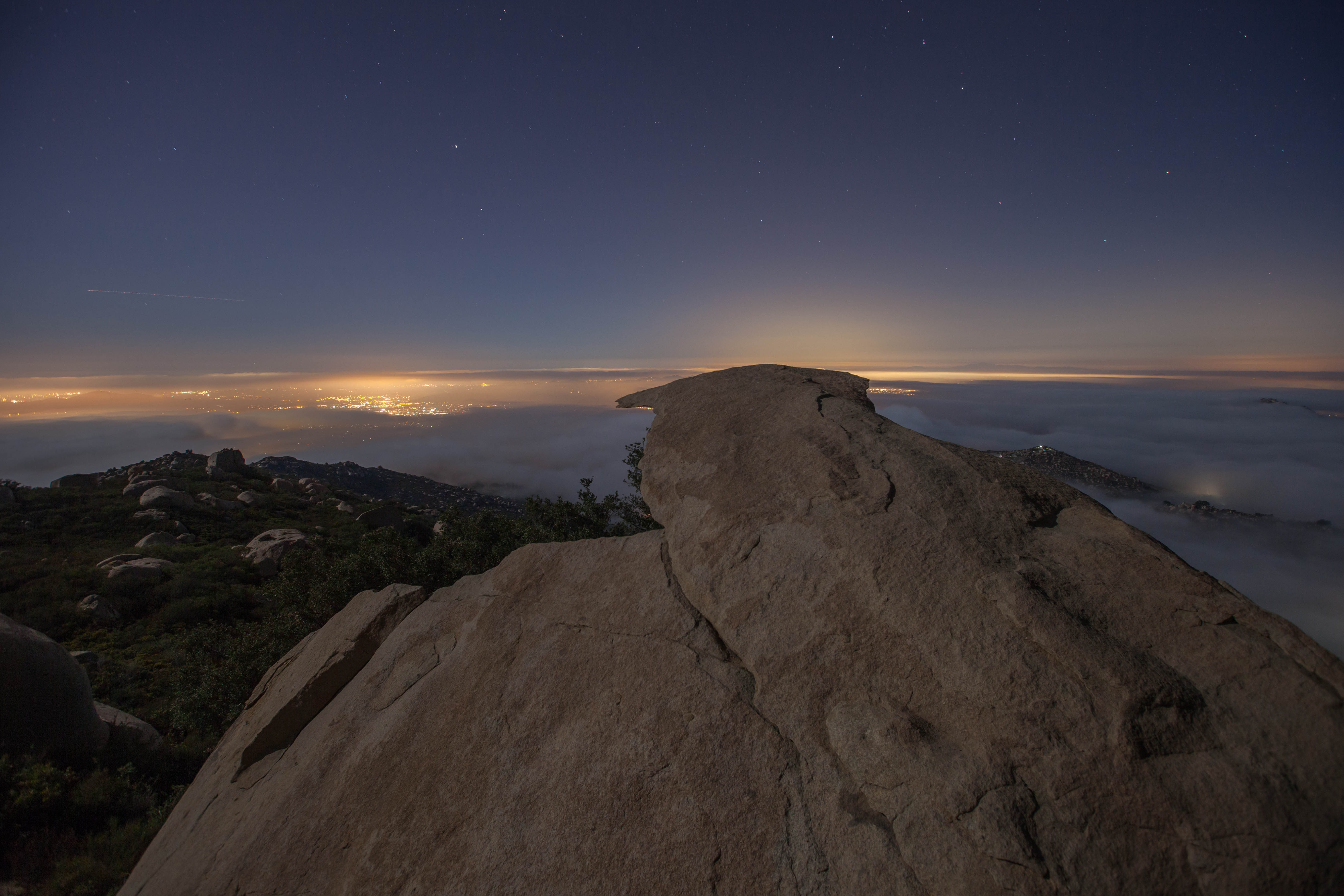 Mount Woodson's East Approach