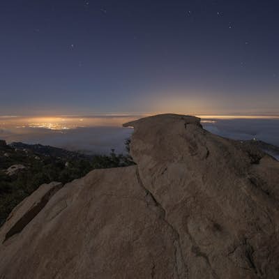 Hiking Mount Woodson's East Approach