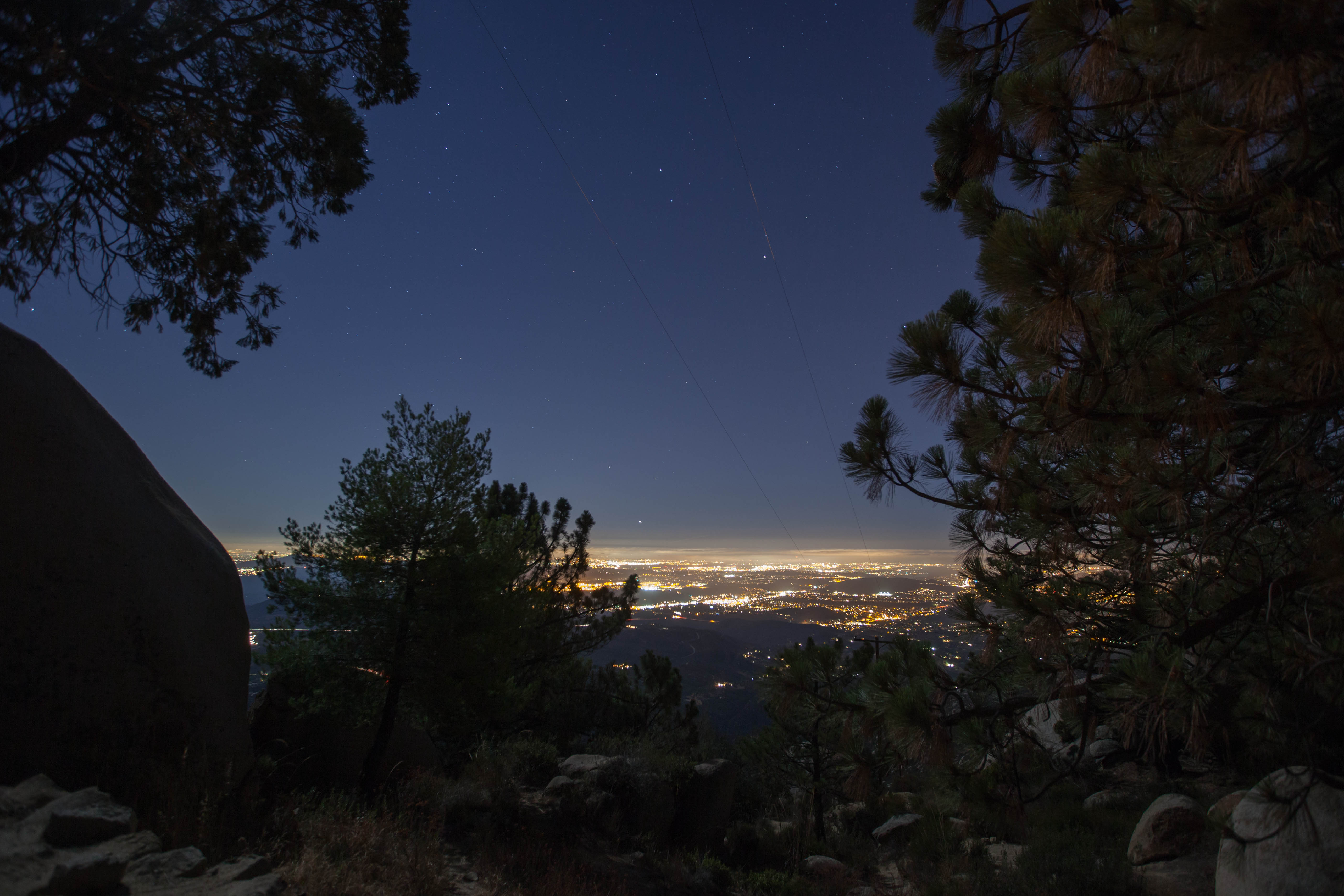 Mount Woodson's East Approach