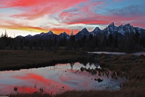 Get Outside: Sunset Over The Tetons