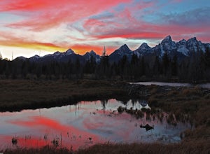 Get Outside: Sunset Over The Tetons