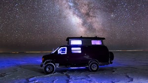 Get Outside: A Night On The Bonneville Salt Flats