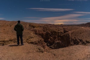 Night Hike Painted Canyon