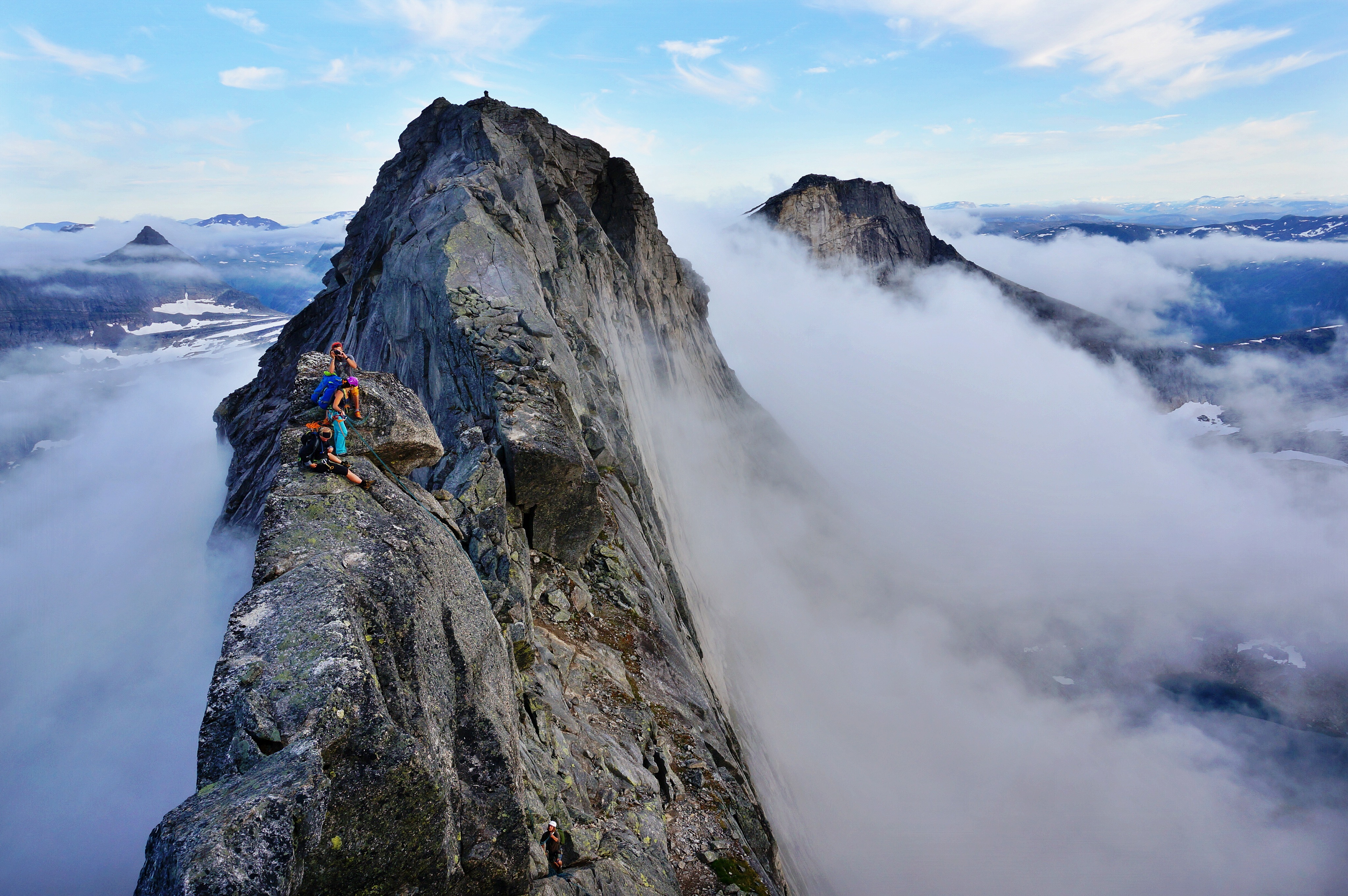 Hiking and Climbing Stetind, Tysfjord, Norway