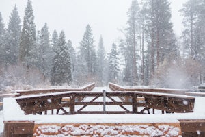 Winter Hike Around Jenks Lake