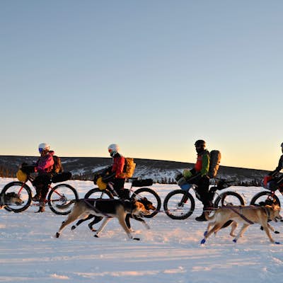 Snow Biking in Alaska's Arctic