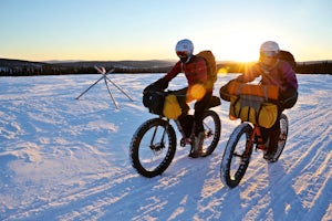 Snow Biking in Alaska's Arctic