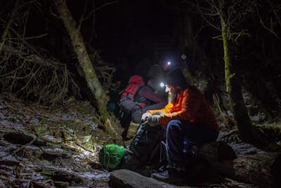 Calloway Peak via Daniel Boone Scout Trail