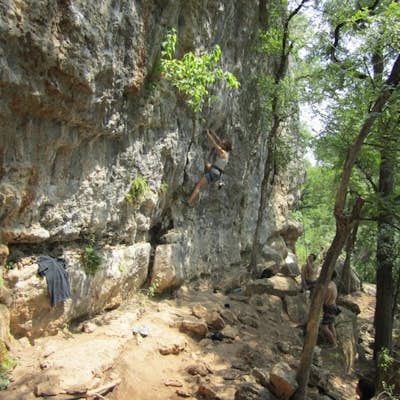 Sport Climbing at Milton Reimer's Ranch