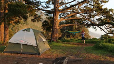 Clifftop Camping & Hot Springs in Big Sur