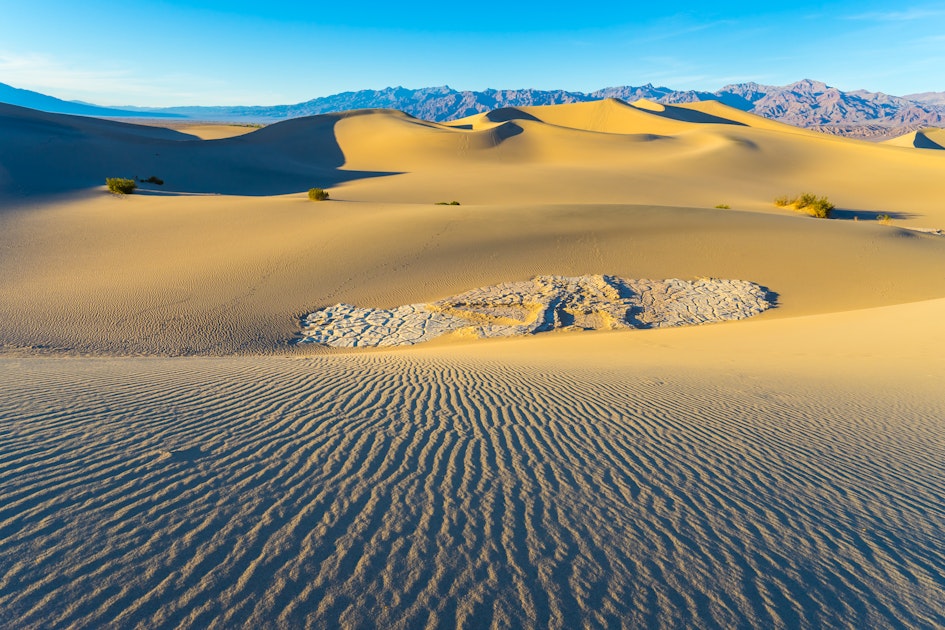 Photographing the Mesquite Flat Sand Dunes , Death Valley, California