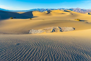 Photographing the Mesquite Flat Sand Dunes 