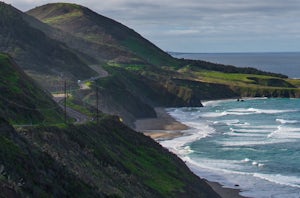 Cruising Pacific Coast Highway in Northern California