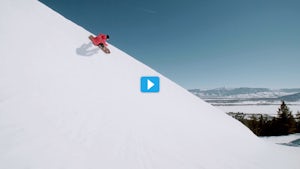 Snow Surfing In Jackson Hole