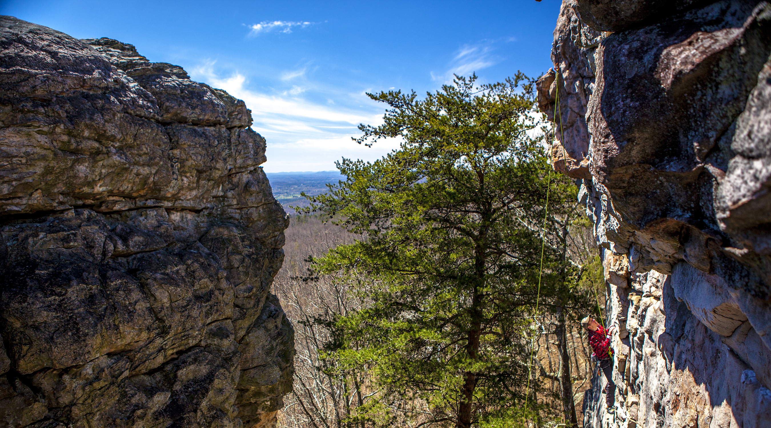 Climb Sand Rock, Leesburg, Alabama