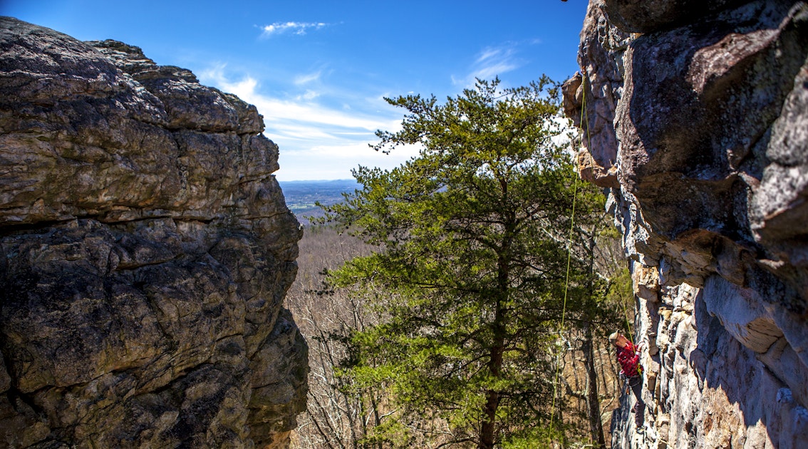 Climb Sand Rock, Alabama