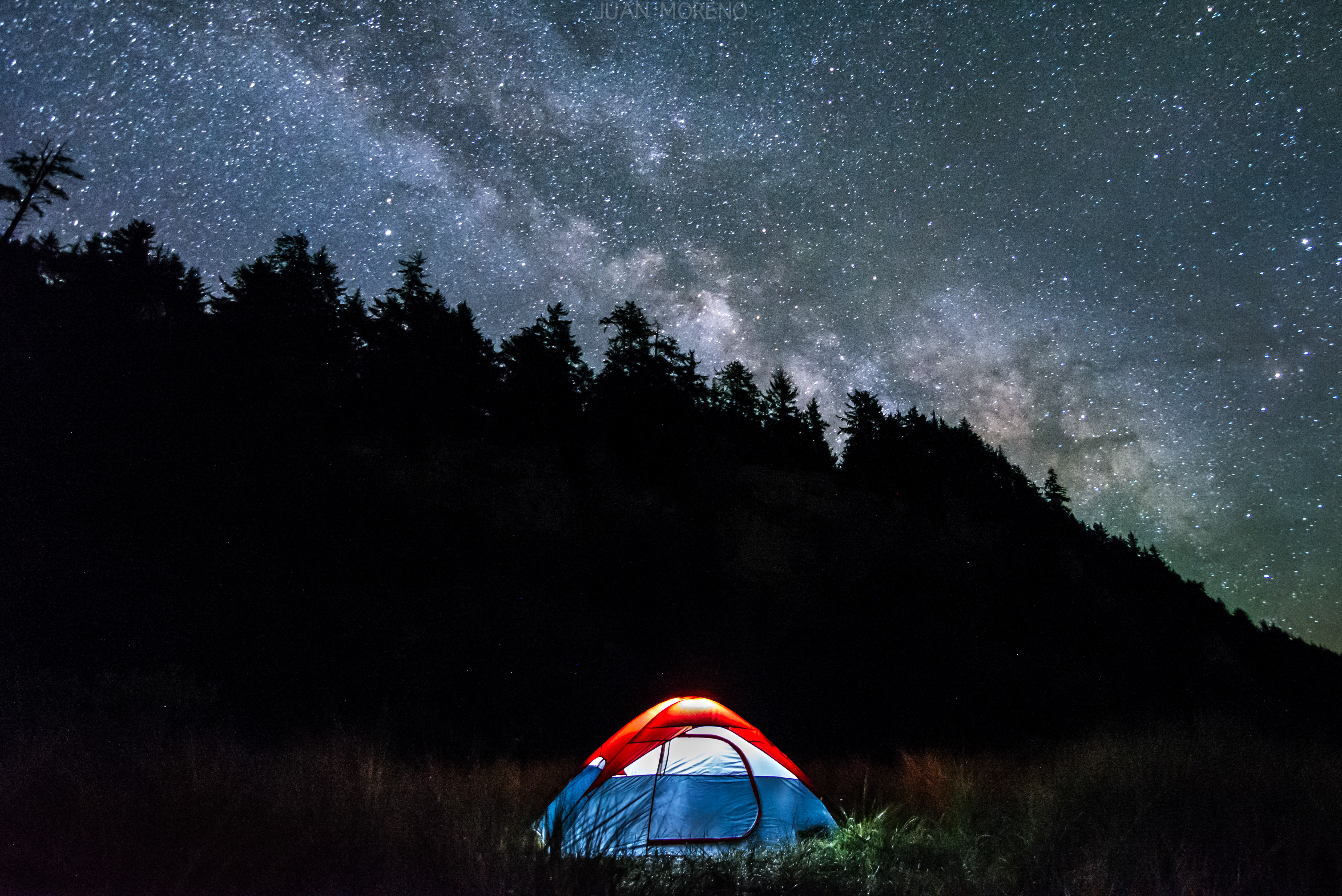 Camp at Gold Bluff Beach 