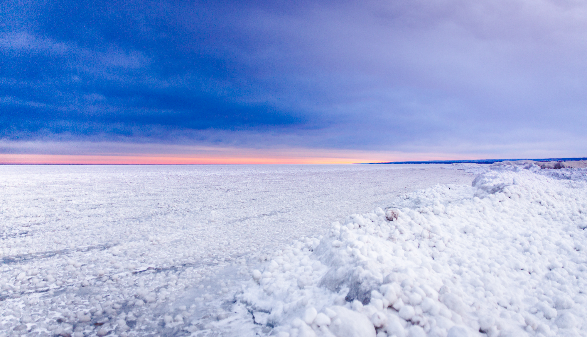 Ice Fishing on Presque Isle Bay