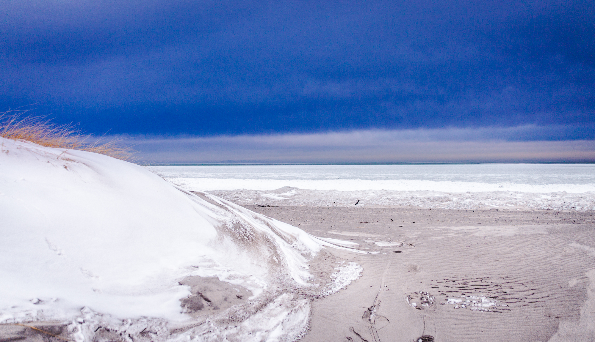 Ice Fishing on Presque Isle Bay