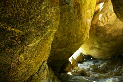 Explore The Hidden Rock Caves At Partington Cove 