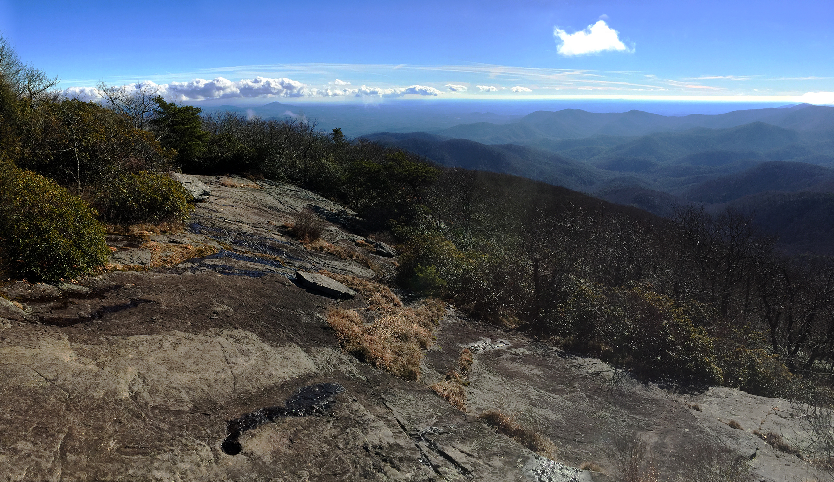 Blood Mountain via Byron Reece Trailhead