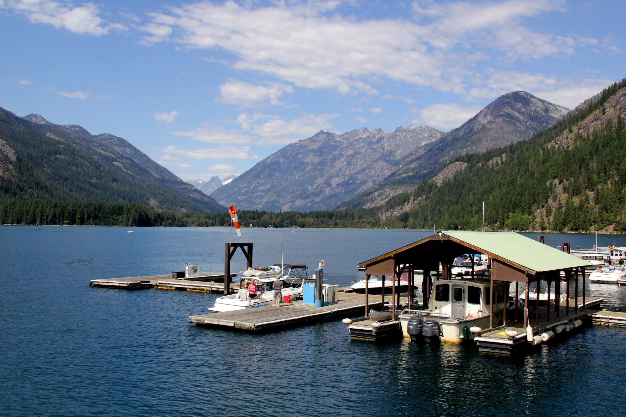 Boat-in Camping at Lake Chelan
