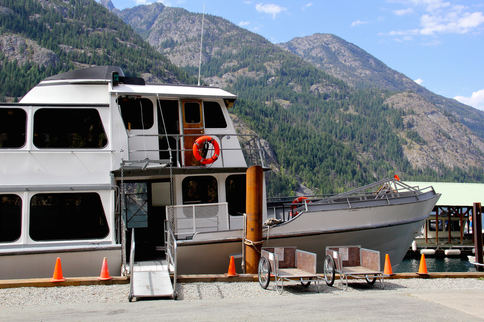Boat-in Camping at Lake Chelan
