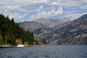 Boat-in Camping at Lake Chelan