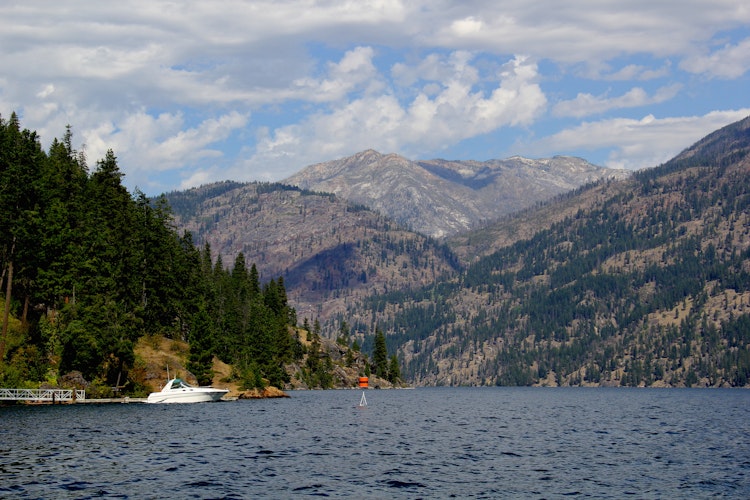 Boat-in Camping at Lake Chelan, Washington