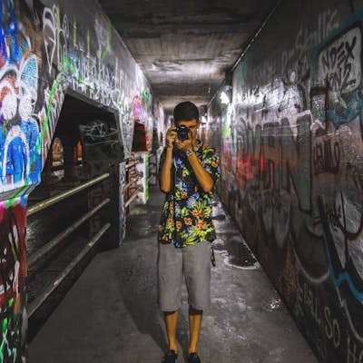 Atlanta Skyline, Graffiti Tunnel, & Your Camera
