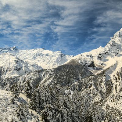 Get An Amazing View of the Annapurnas