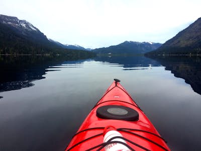 Kayaking Lake Wenatchee