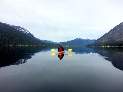 Kayaking Lake Wenatchee