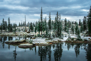 Backpack Chewing Gum Lake