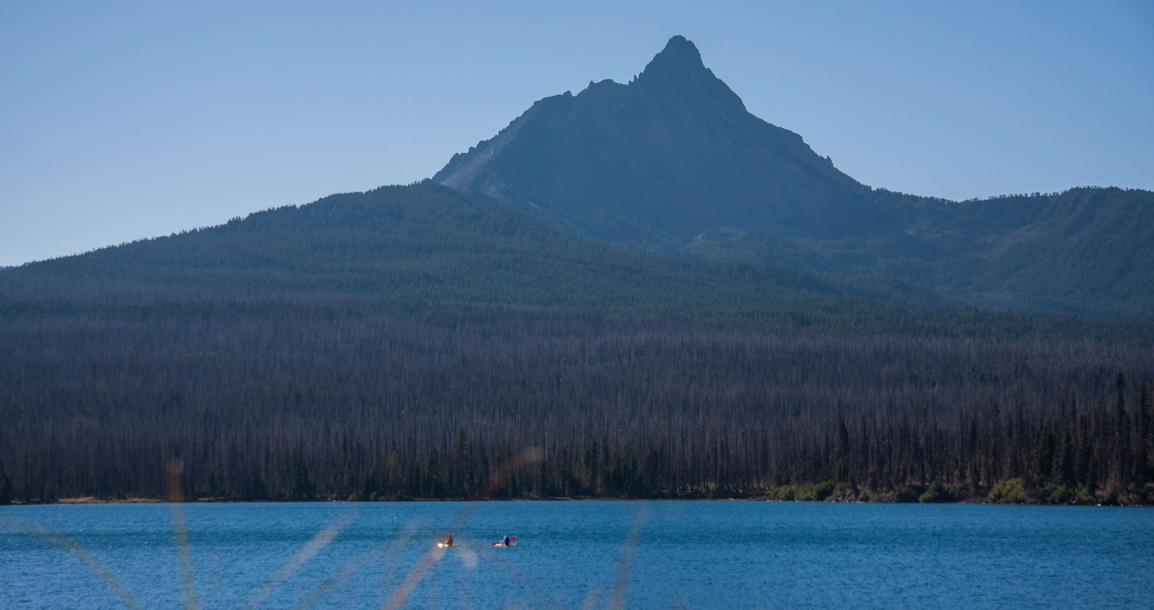 Camp at Big Lake