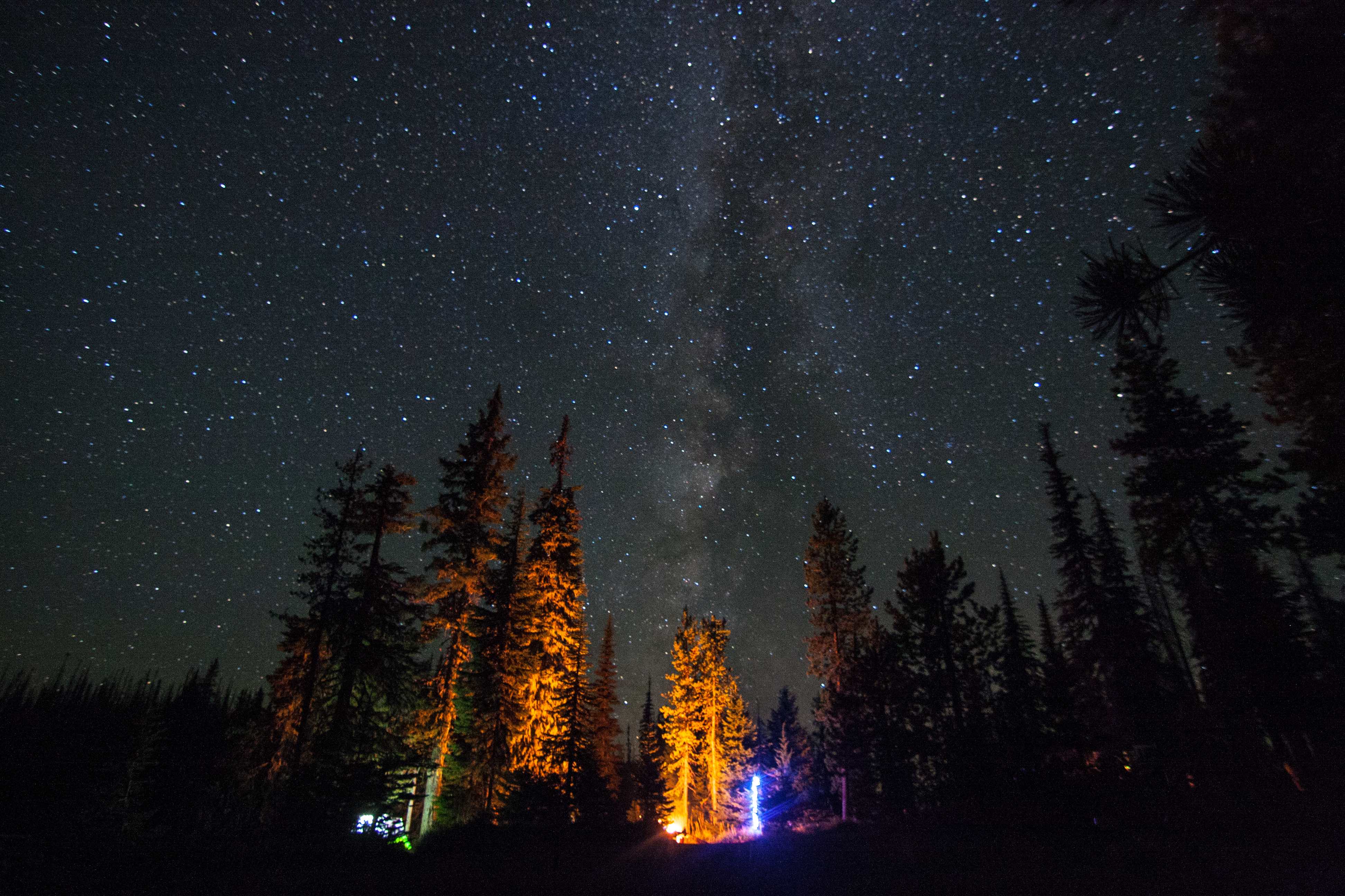 Camp at Big Lake