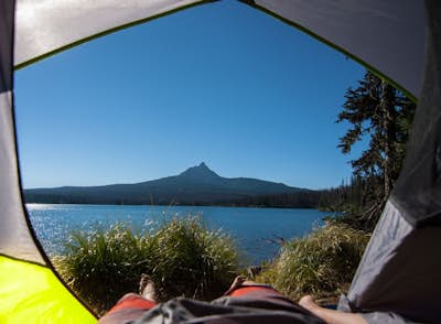 Camp at Big Lake