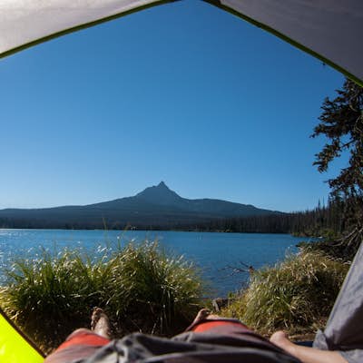 Camp at Big Lake