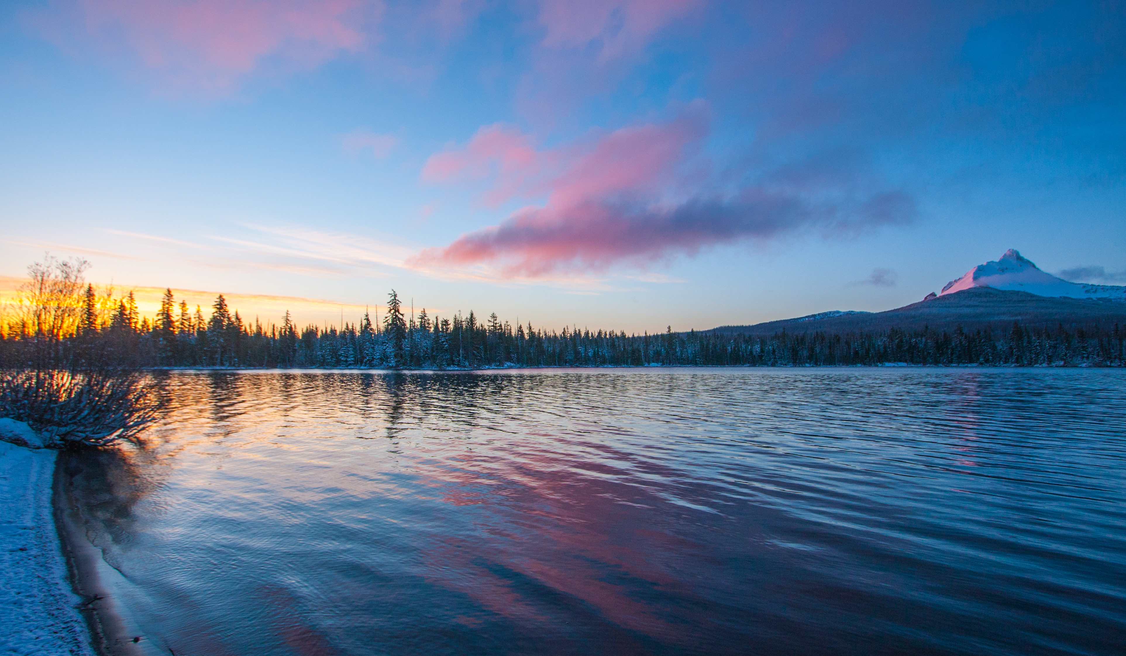 Camp at Big Lake