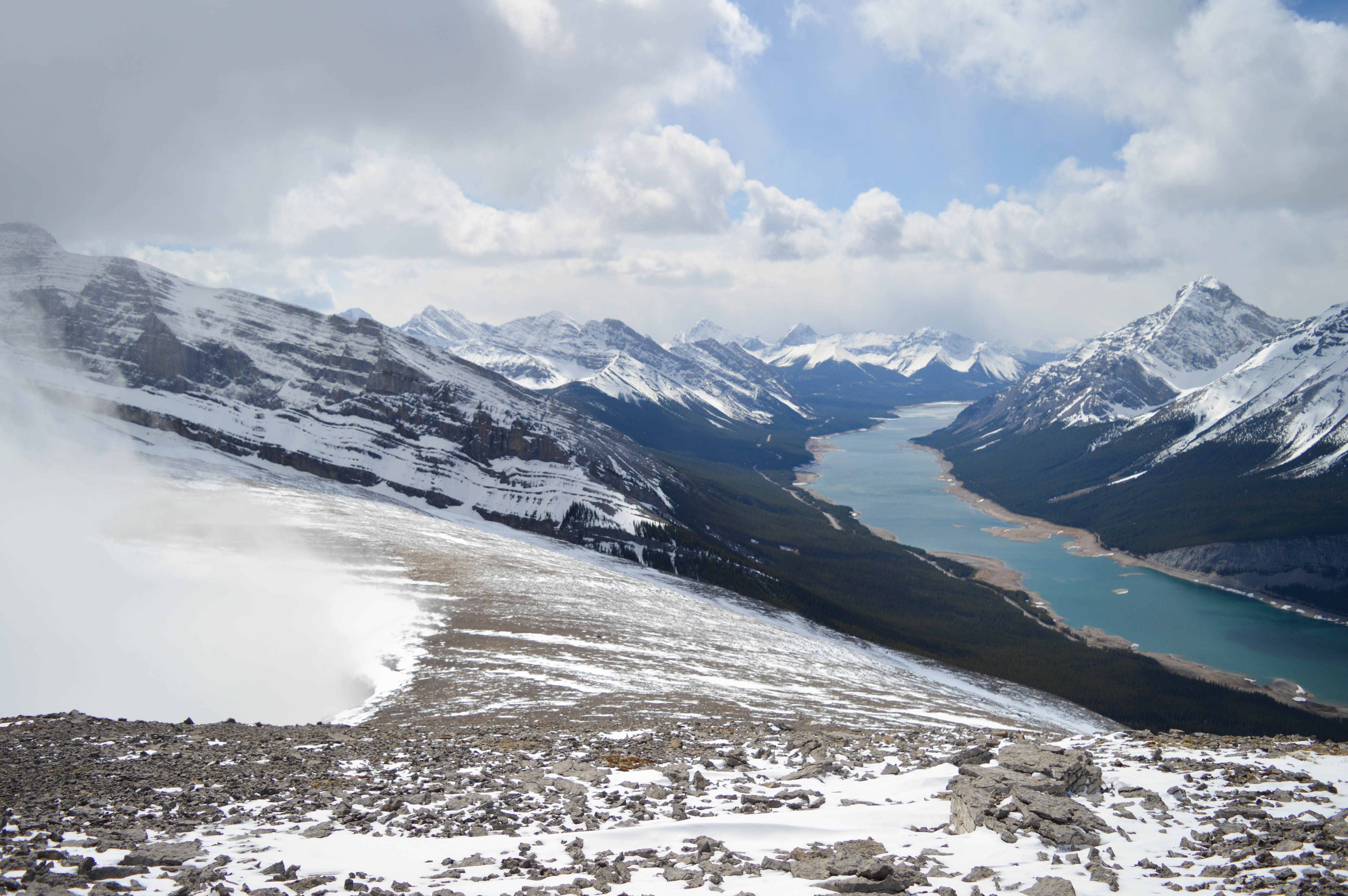 Scramble Up Mount Sparrowhawk For Sunrise Kananaskis Alberta